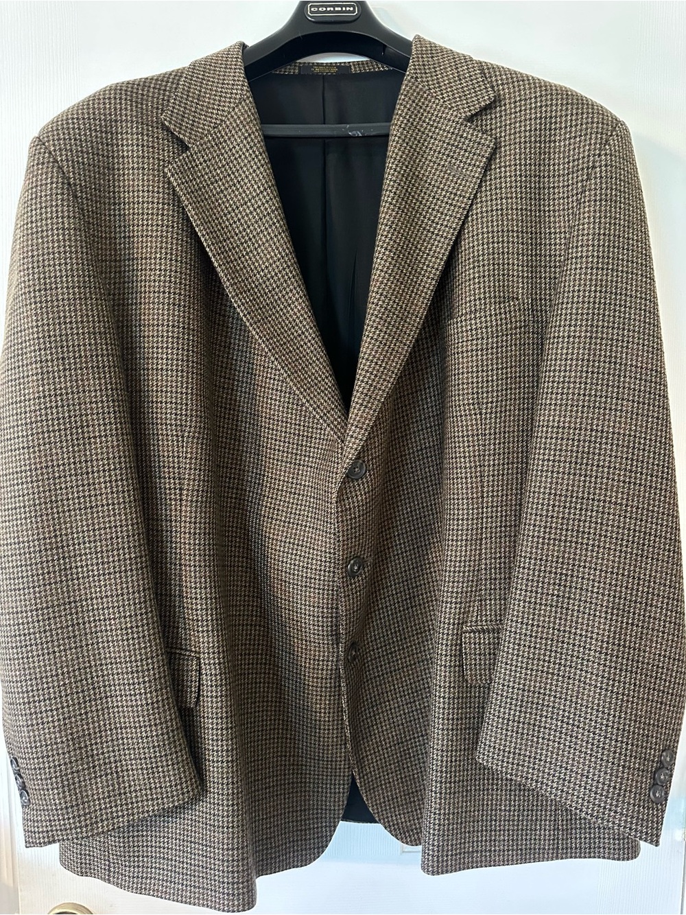 John & Craigmiles Classics Men’s Brown Sport Coat Size 56 Regular